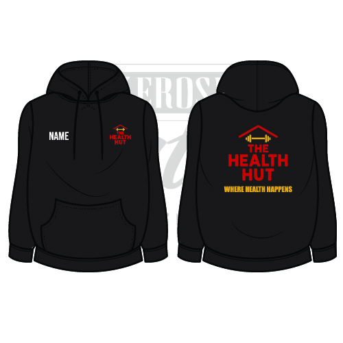 The Health Hut Unisex Adults College Hoodie