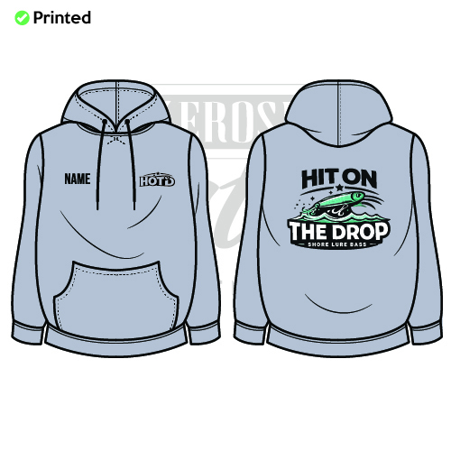 Hit On The Drop Unisex Adults College Hoodie