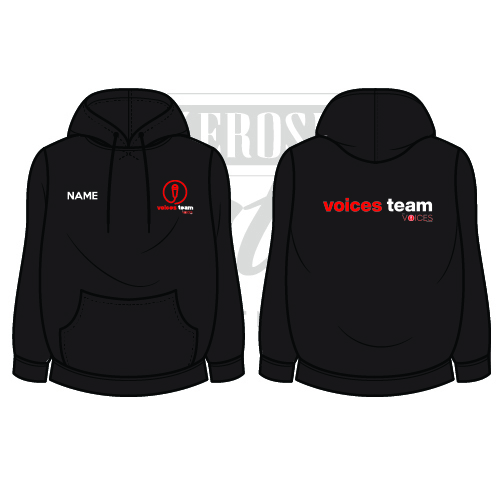 The Voices Group Team Unisex Adults College Hoodie
