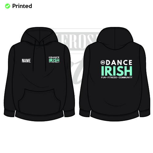 DanceIrish Unisex Adults College Hoodie