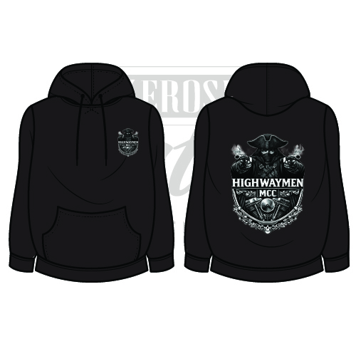 Highwaymen MCC Unisex Adults College Hoodie