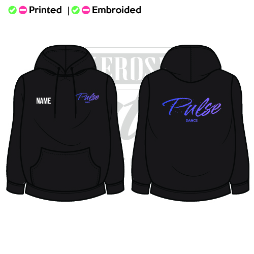 Pulse Dance  Unisex Adults College Hoodie