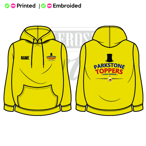 Parkstone Toppers Unisex Adults College Hoodie