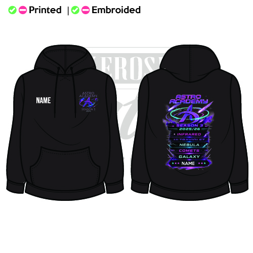 Astro Academy Warrington Unisex Adults College Hoodie