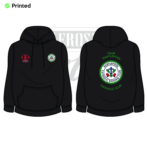 Hartlepool Catholic Boxing Club Unisex Adults College Hoodie