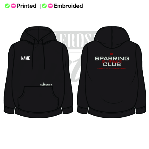 Evolution Martial Arts Academy Sparring Unisex Adults College Hoodie