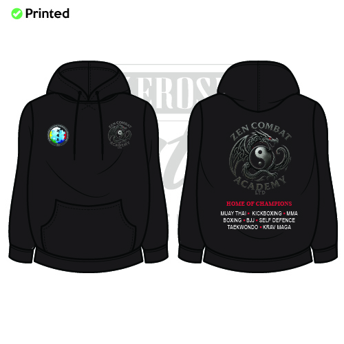 Zen Academy Unisex Adults College Hoodie