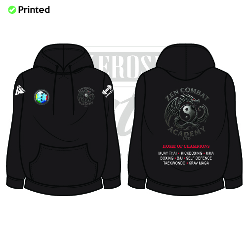 Zen Academy Unisex Adults College Hoodie