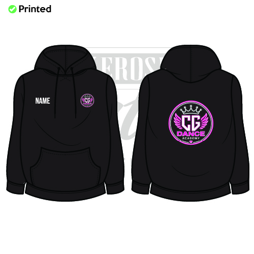CG DANCE ACADEMY kids College Hoodie