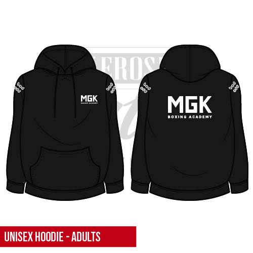 MGK Boxing Academy Unisex Adults College Hoodie