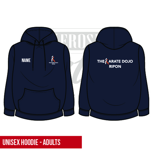 The Karate Dojo Unisex Adults College Hoodie