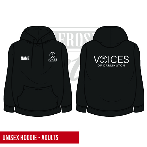 The Voices Group Unisex Adults College Hoodie