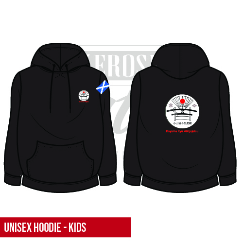 Koyama Ryu Aikijujutsu Unisex Kids Hoodie