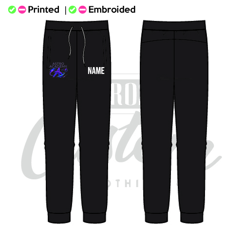 Astro Academy Warrington Unisex Adults Joggers