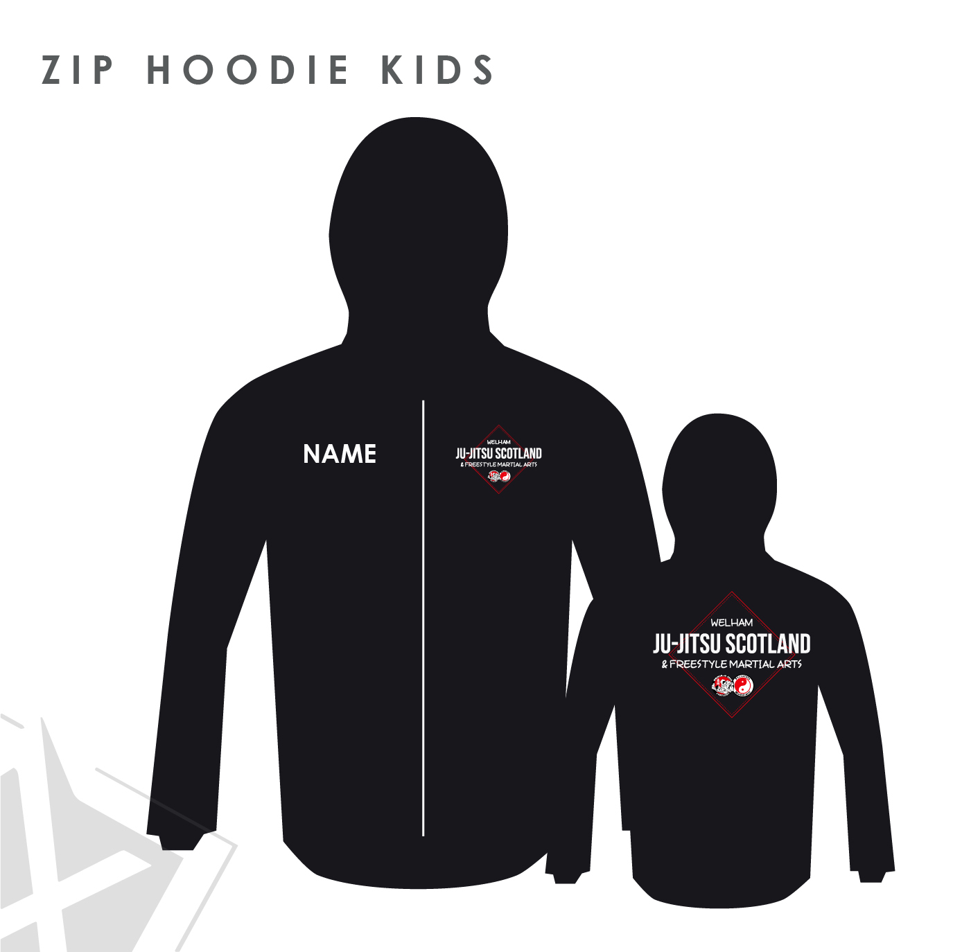 Welham Ju-Jitsu Scotland Zoodie Kids