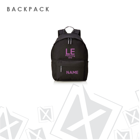 LE Performing Arts Back Pack 