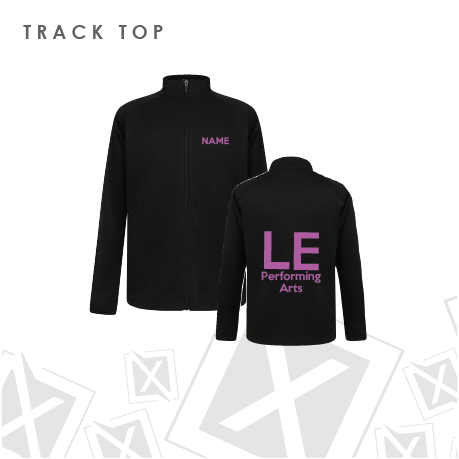 LE Performing Arts Track Top Kids 