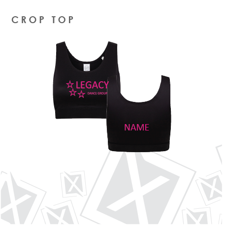 Legacy Dance Group Crop Top Adults