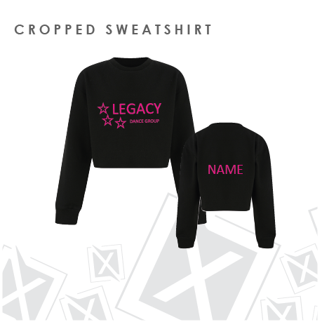 Legacy Dance Group Cropped Sweatshirt Adults 