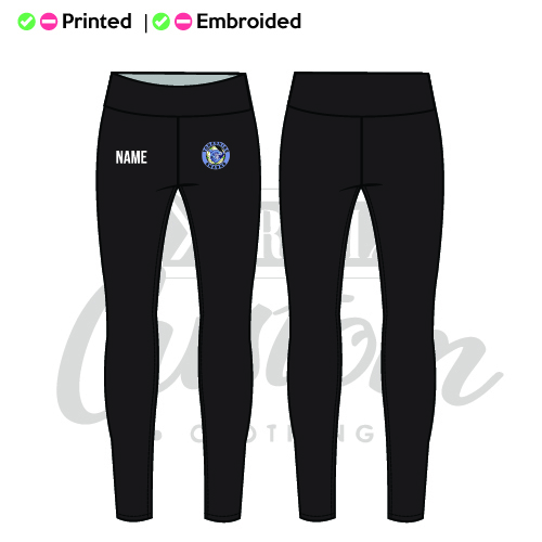 Yorkshire Sharks Dragonboat Club Womens Leggings