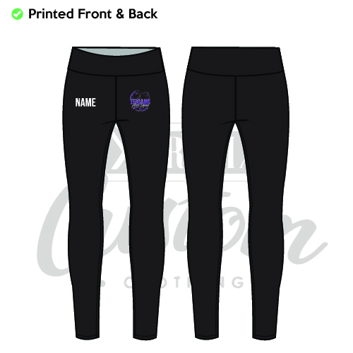 Teigans acro squad Womens Leggings