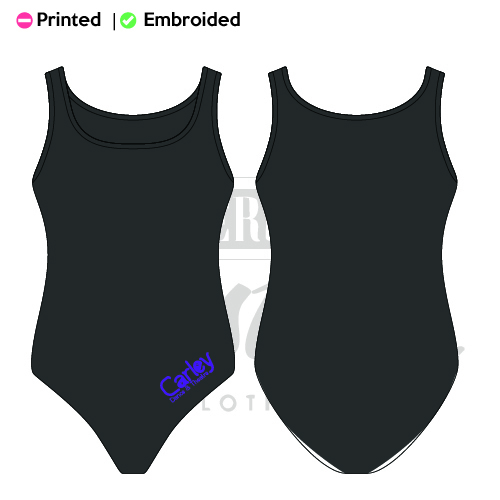 Carley Dance Kids Angela Ruched Front Leotard