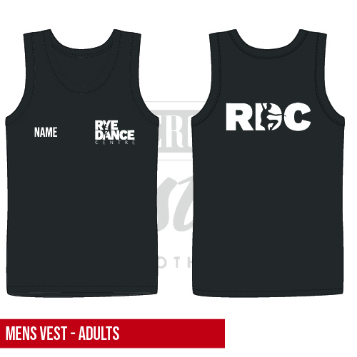 Rye Dance Centre Men's Cool Vest
