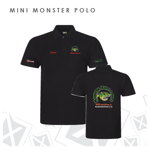 Mini Monster Polo Shirt Adult