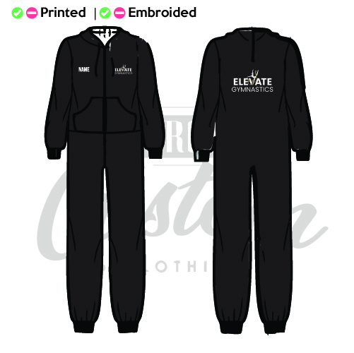 Elevate Gymnastics Unisex Adults All In One