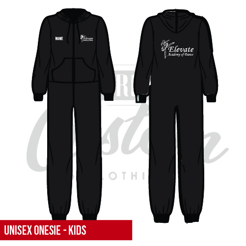 Elevate Academy of Dance Unisex Kids All In One