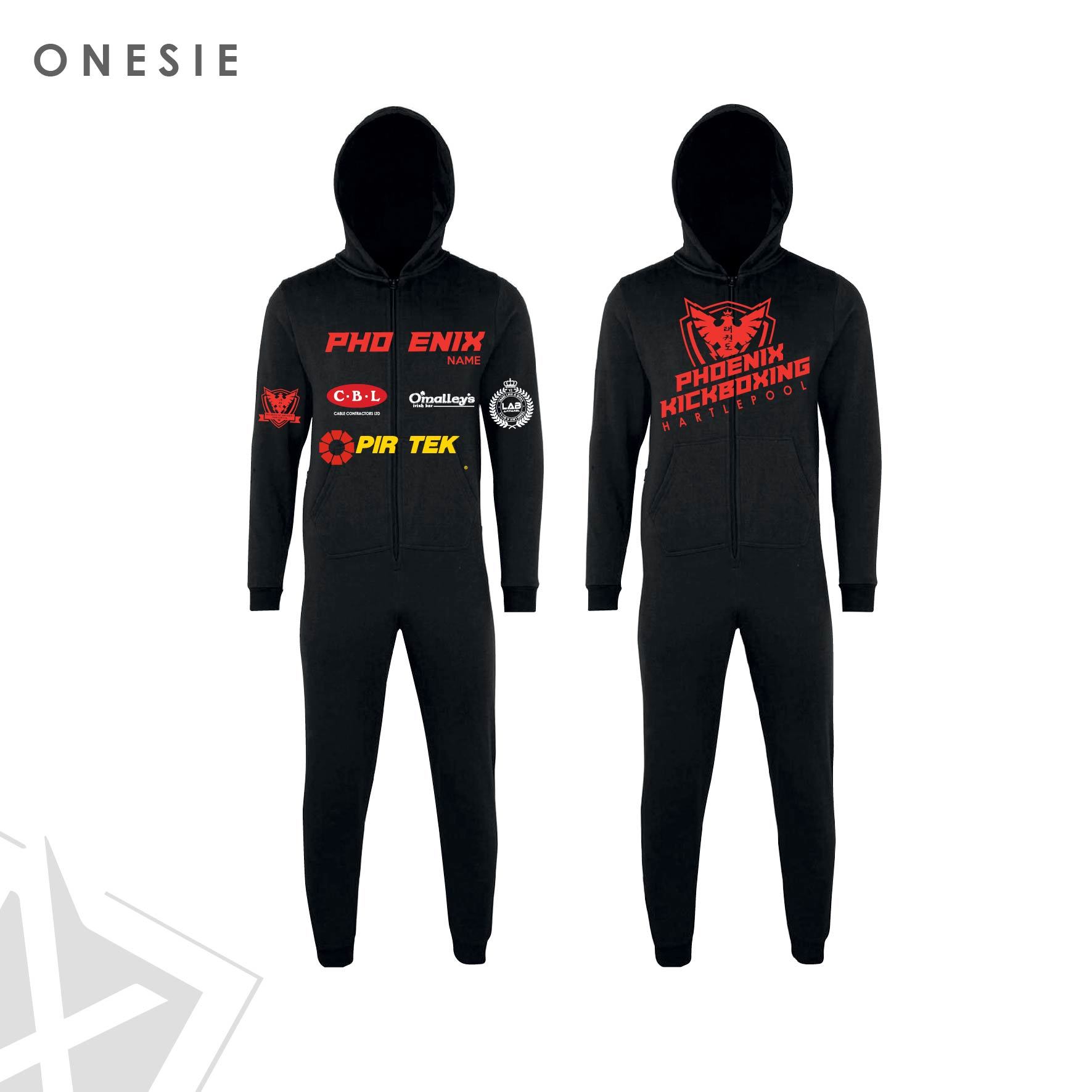 Phoenix Kickboxing Onesie