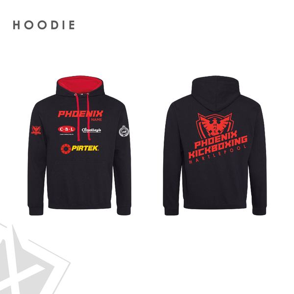 Phoenix Kickboxing Hoodie Adults