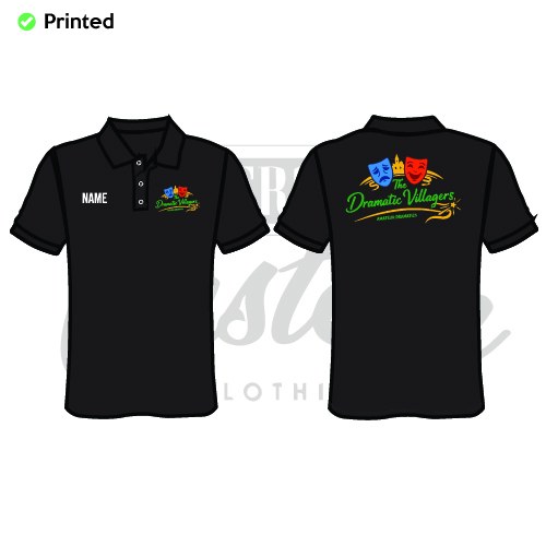 The Dramatic Villagers Adults Polo (Pro Polo)