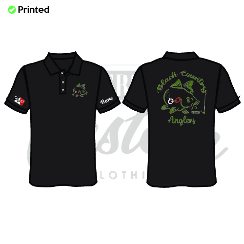 Black Country Anglers Adults Polo (Pro Polo)