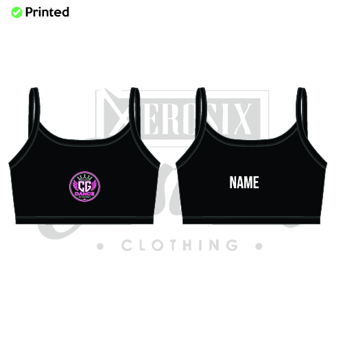 CG DANCE ACADEMY Racerback Cami Bra Top Kids