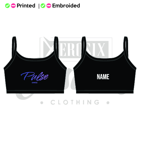 Pulse Dance  Adults Racerback Cami Bra Top