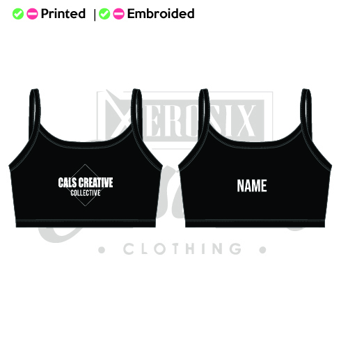 Cal's Creative Collection Racerback Cami Bra Top Kids