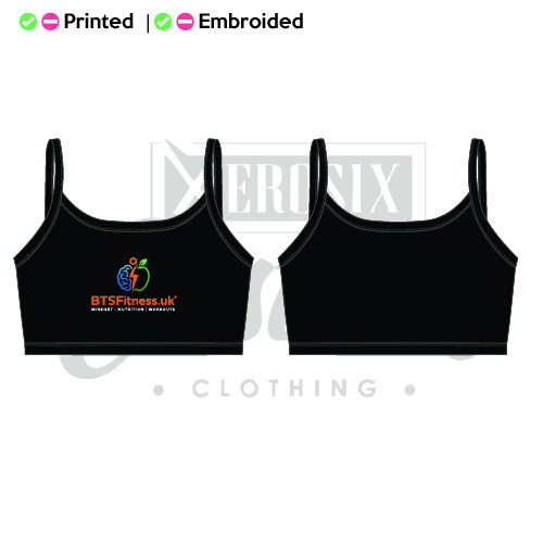 BtsFitness.uk Adults Racerback Cami Bra Top
