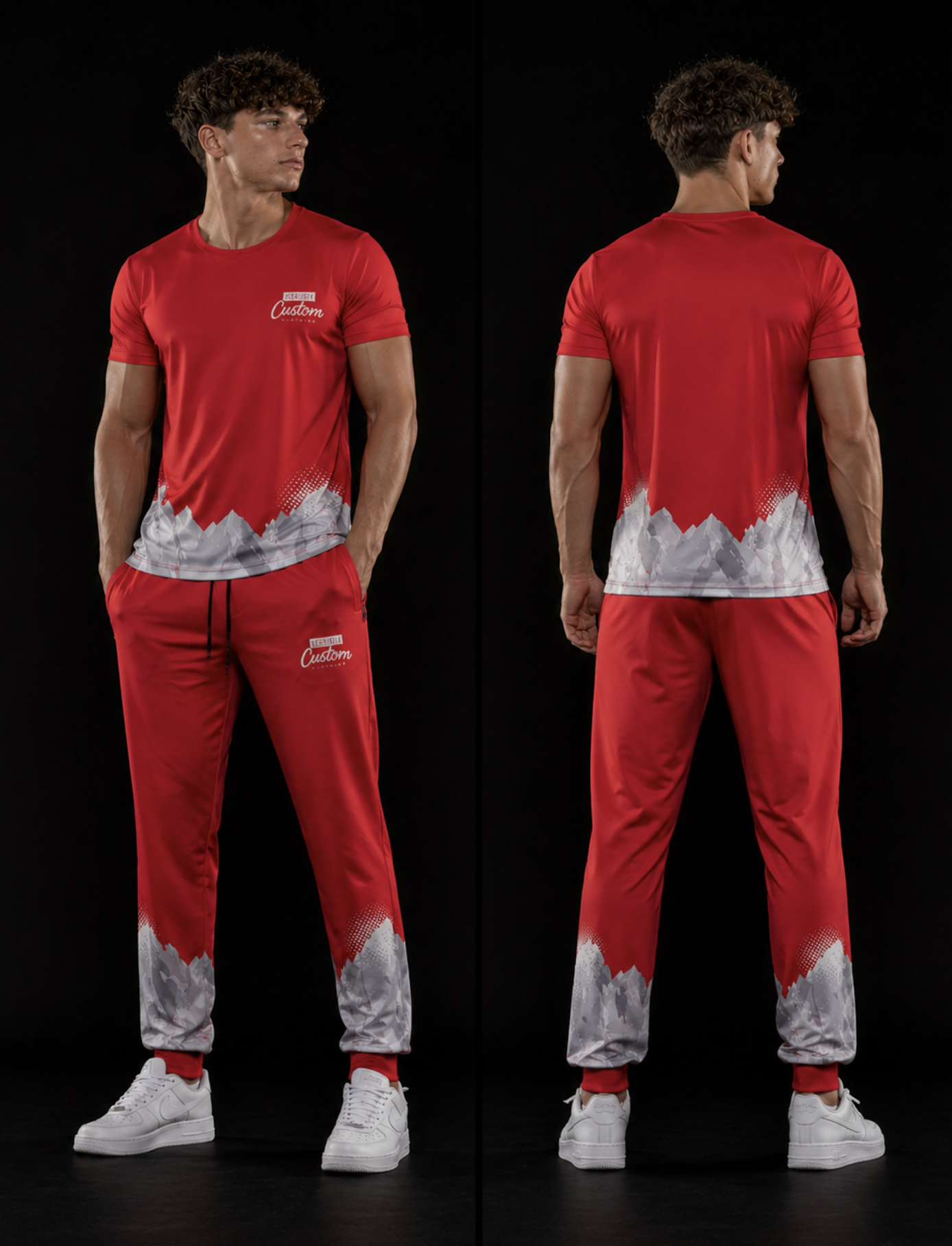 Cuffed Jog Pants
