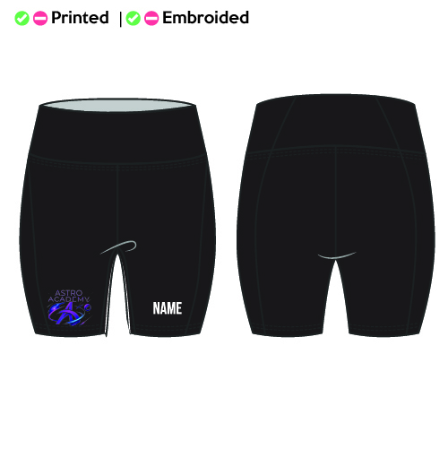 Astro Academy Warrington Adults Seamless Shorts