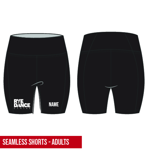 Rye Dance Centre Adults Seamless Shorts