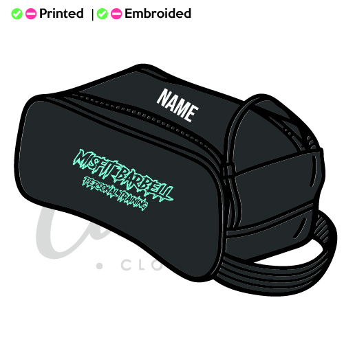 Misfit barbell strength  Shoe Bag