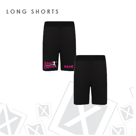 Strut Dance Long Shorts Kids 