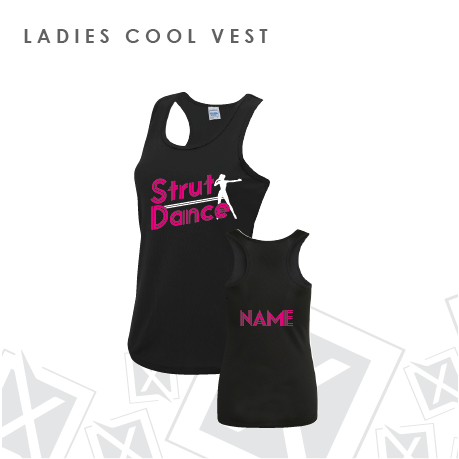 Strut Dance Ladies Vest