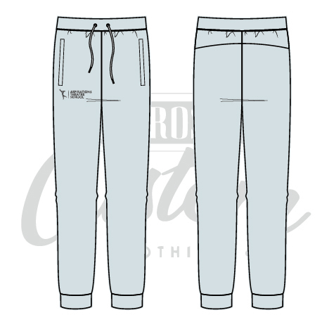 Aspirations Theatre School Jog Pants Kids & Infants Grey On Grey