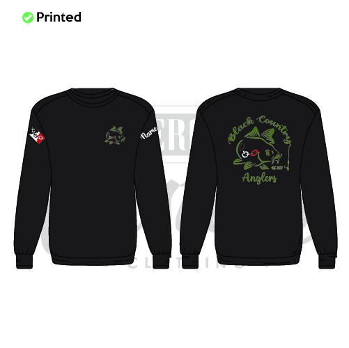 Black Country Anglers Adult Sweatshirt