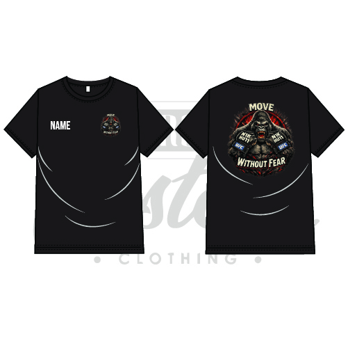 Move Without Fear Grappling Unisex Adults Performance T-Shirt