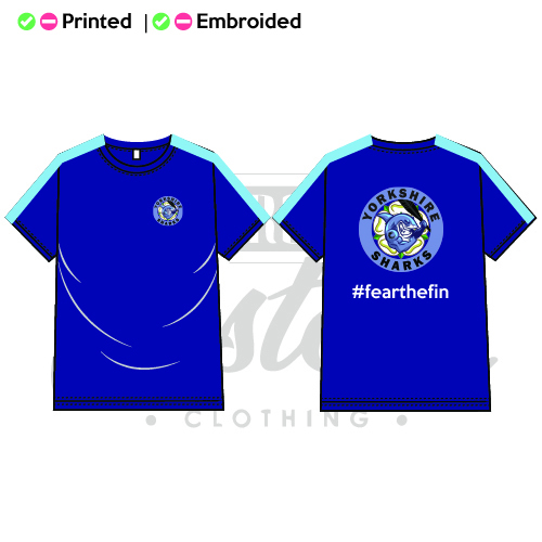 Yorkshire Sharks Dragonboat Club Adult Team Jersey