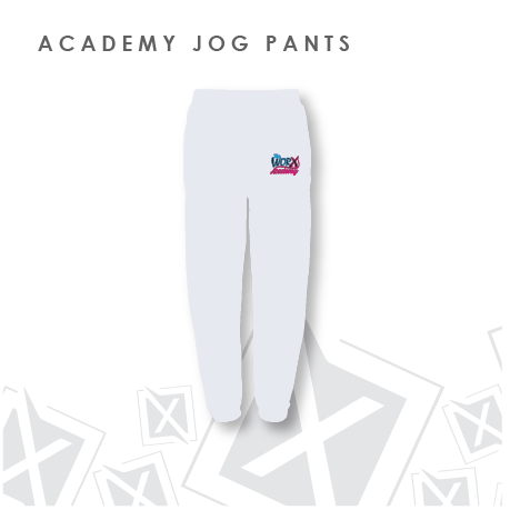 The Worx Academy White Jog Pants