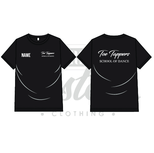 Toe Tappers School of Dance Unisex Adults Performance Tee